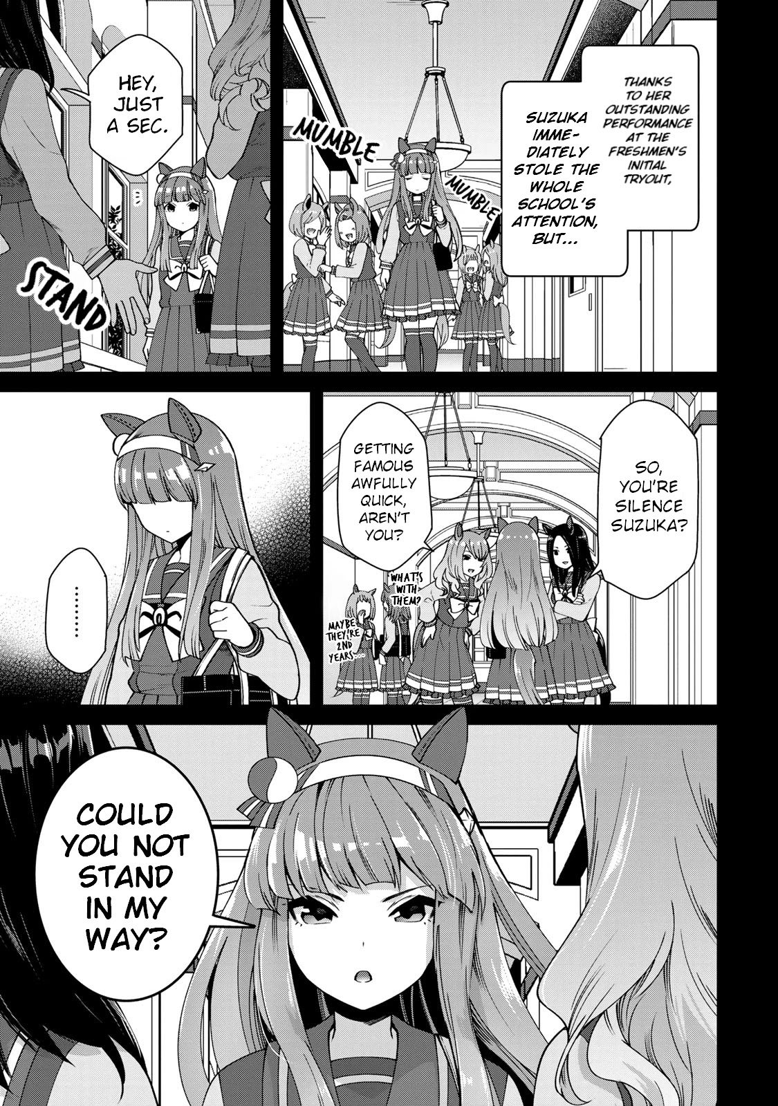 Starting Gate -Horsegirl Pretty Derby- Chapter 17 page 3 - Chapter 17: An Extraordinary Day #3