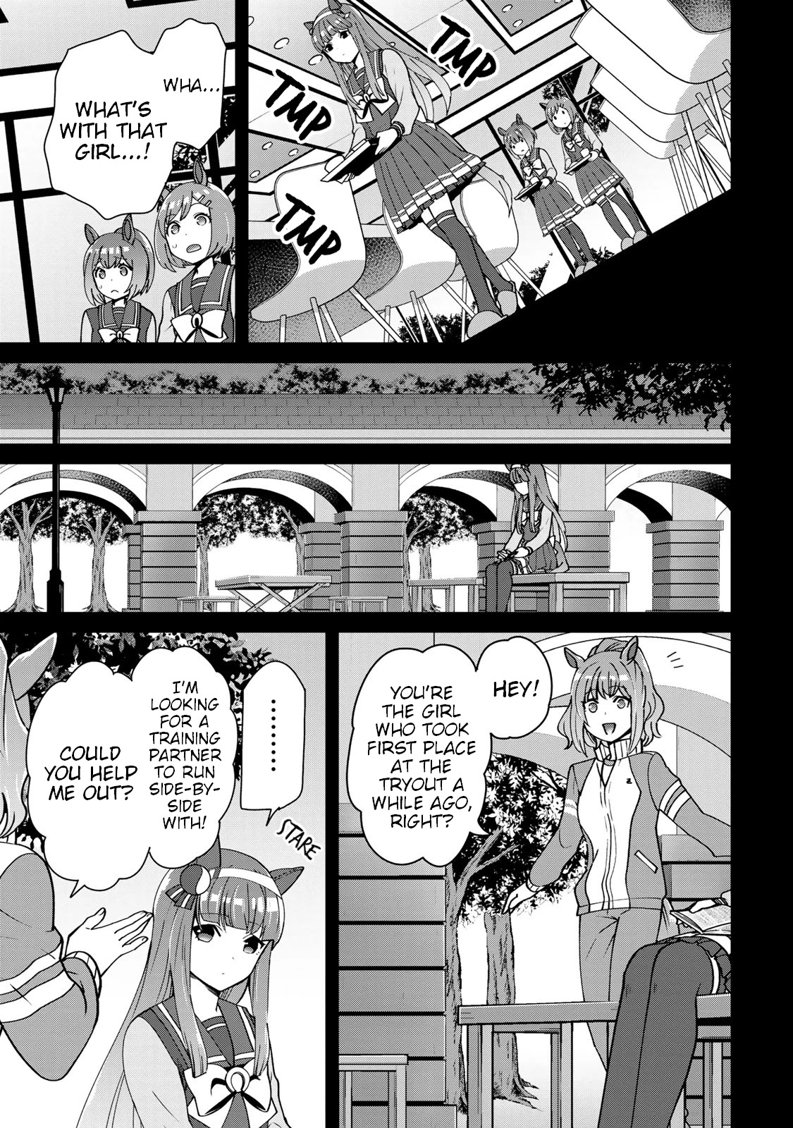 Starting Gate -Horsegirl Pretty Derby- Chapter 17 page 5 - Chapter 17: An Extraordinary Day #3
