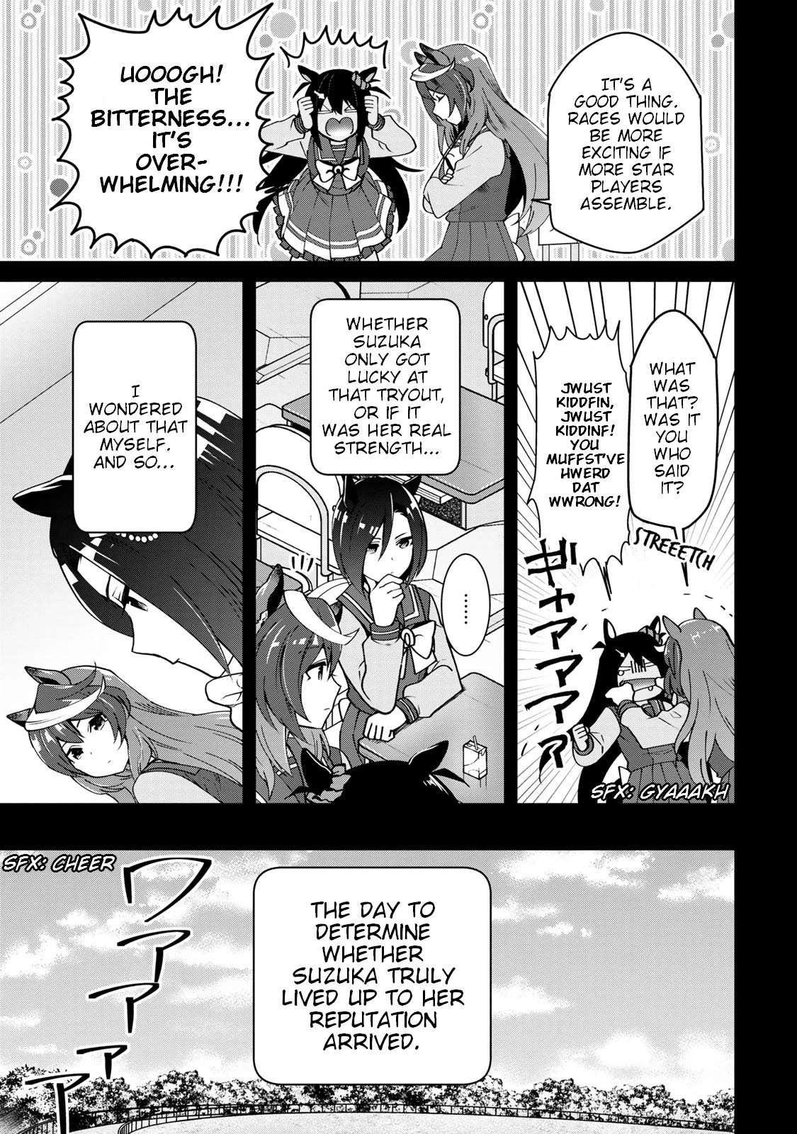 Starting Gate -Horsegirl Pretty Derby- Chapter 17 page 9 - Chapter 17: An Extraordinary Day #3