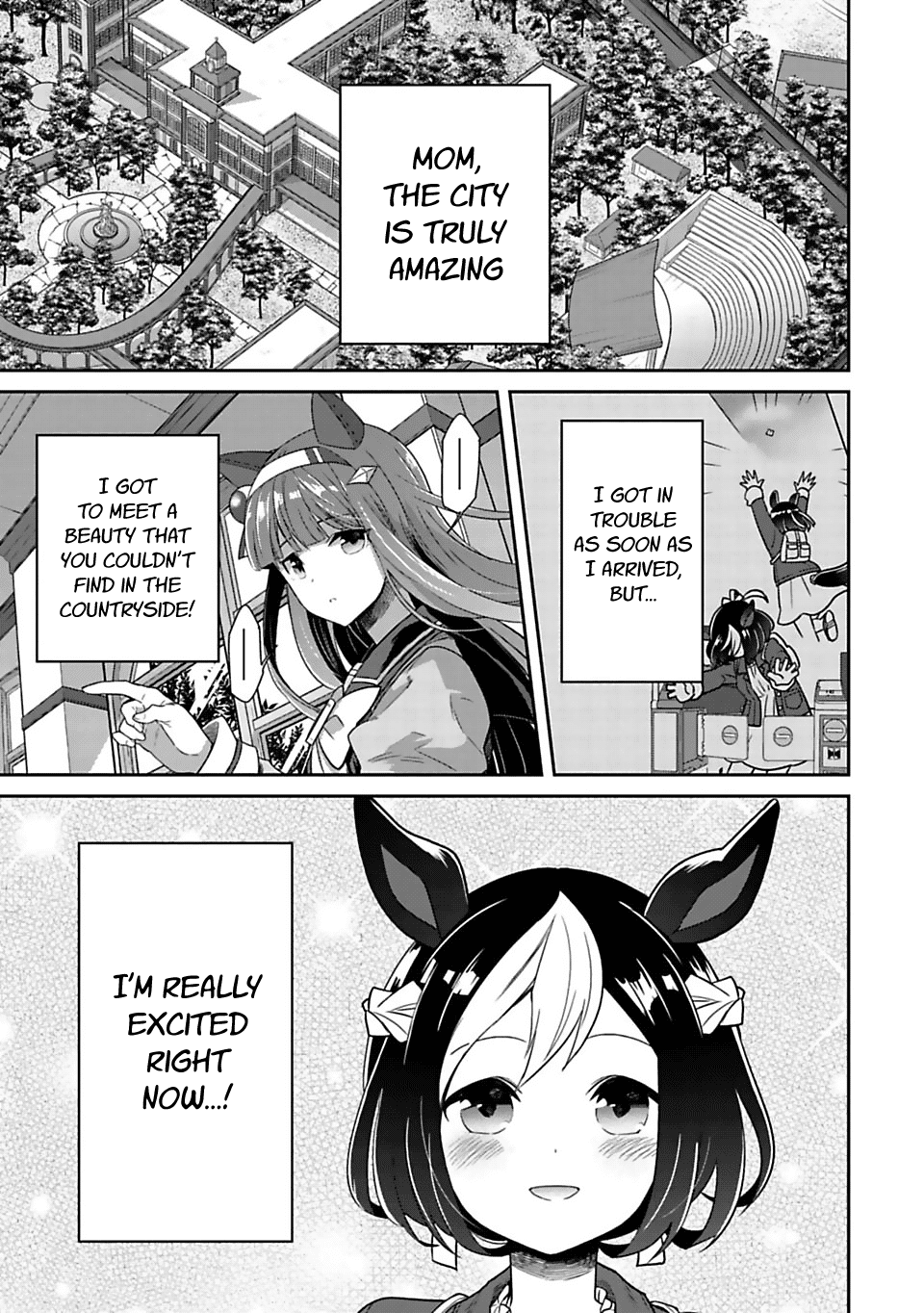 Starting Gate -Horsegirl Pretty Derby- Chapter 2 page 1 - Chapter 2: Special Today! #02