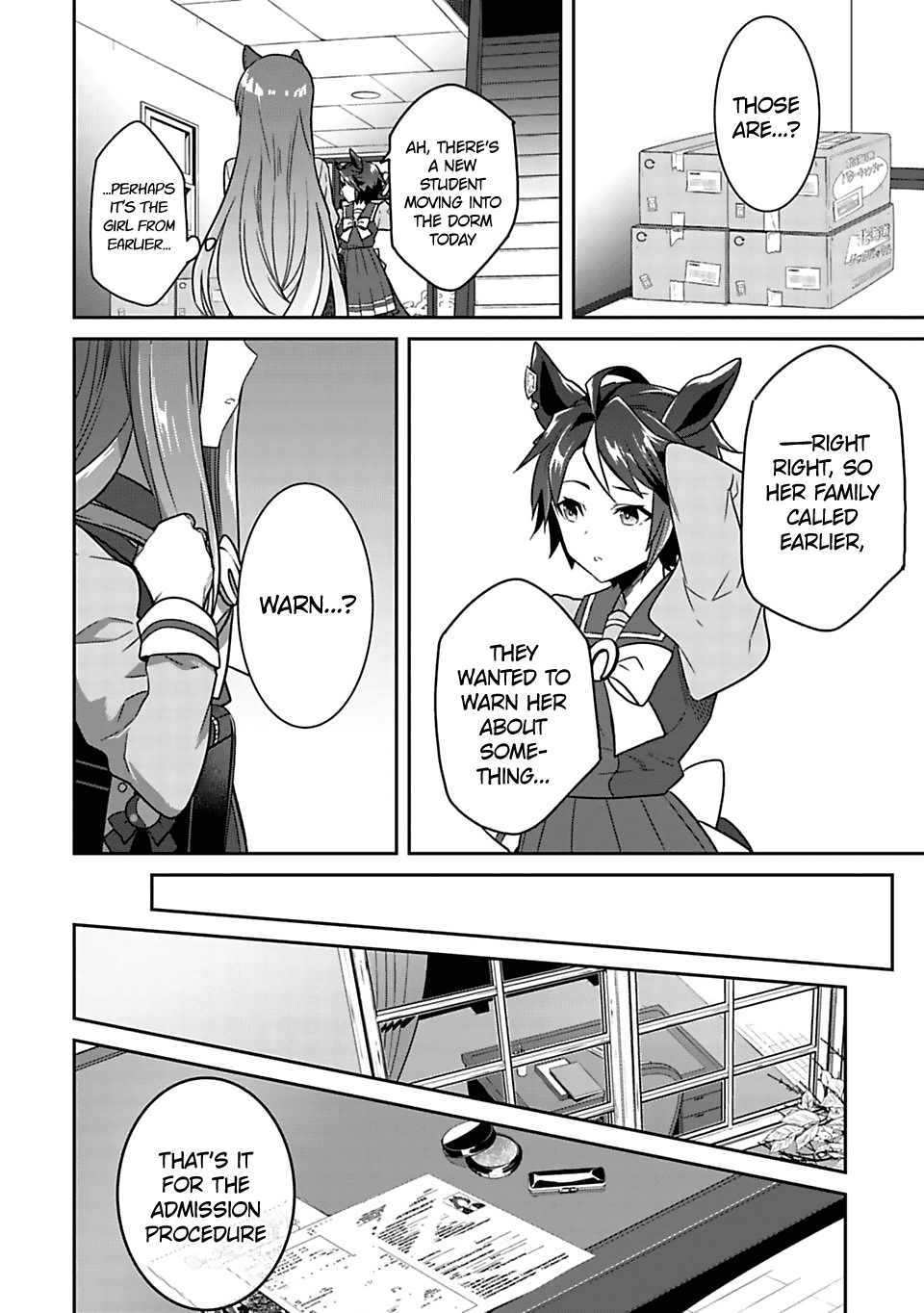 Starting Gate -Horsegirl Pretty Derby- Chapter 2 page 12 - Chapter 2: Special Today! #02