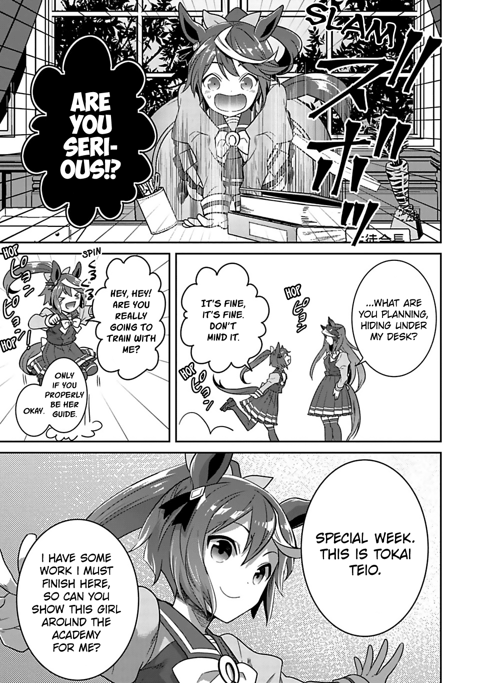 Starting Gate -Horsegirl Pretty Derby- Chapter 2 page 17 - Chapter 2: Special Today! #02