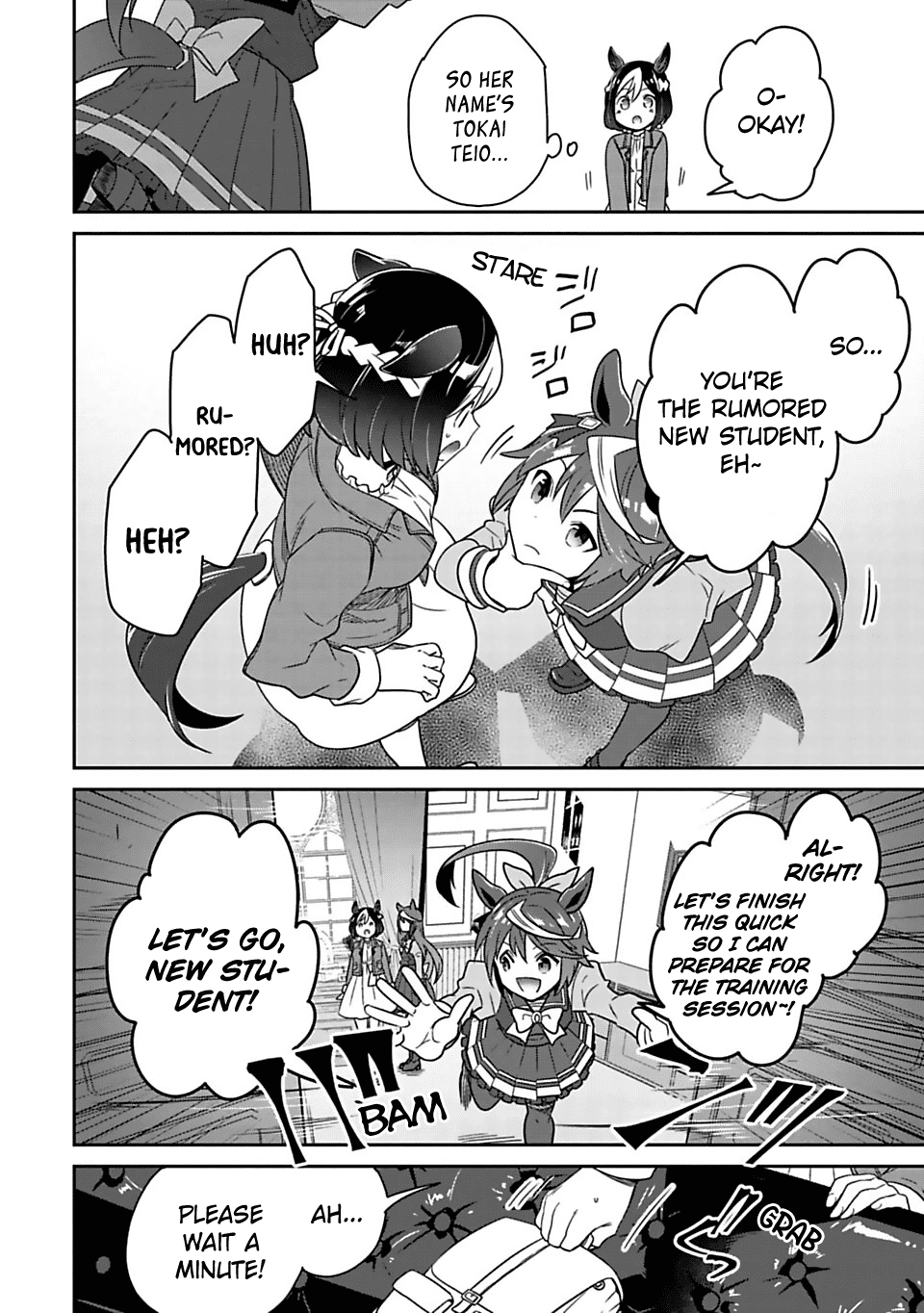 Starting Gate -Horsegirl Pretty Derby- Chapter 2 page 18 - Chapter 2: Special Today! #02