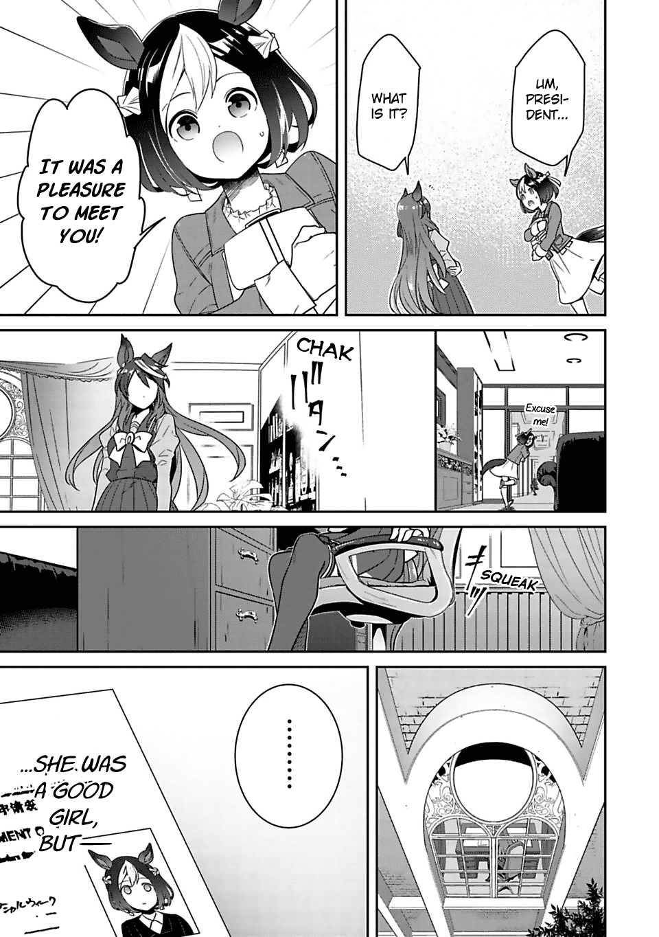 Starting Gate -Horsegirl Pretty Derby- Chapter 2 page 19 - Chapter 2: Special Today! #02