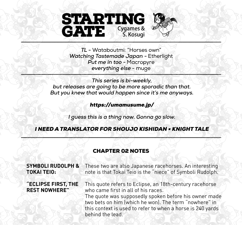 Starting Gate -Horsegirl Pretty Derby- Chapter 2 page 21 - Chapter 2: Special Today! #02