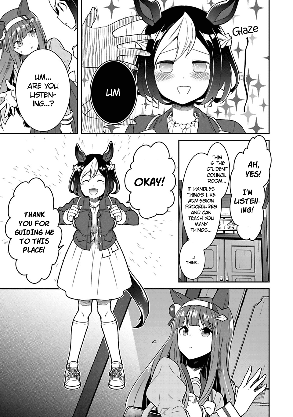 Starting Gate -Horsegirl Pretty Derby- Chapter 2 page 3 - Chapter 2: Special Today! #02