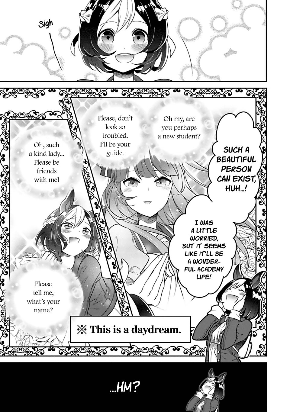 Starting Gate -Horsegirl Pretty Derby- Chapter 2 page 5 - Chapter 2: Special Today! #02