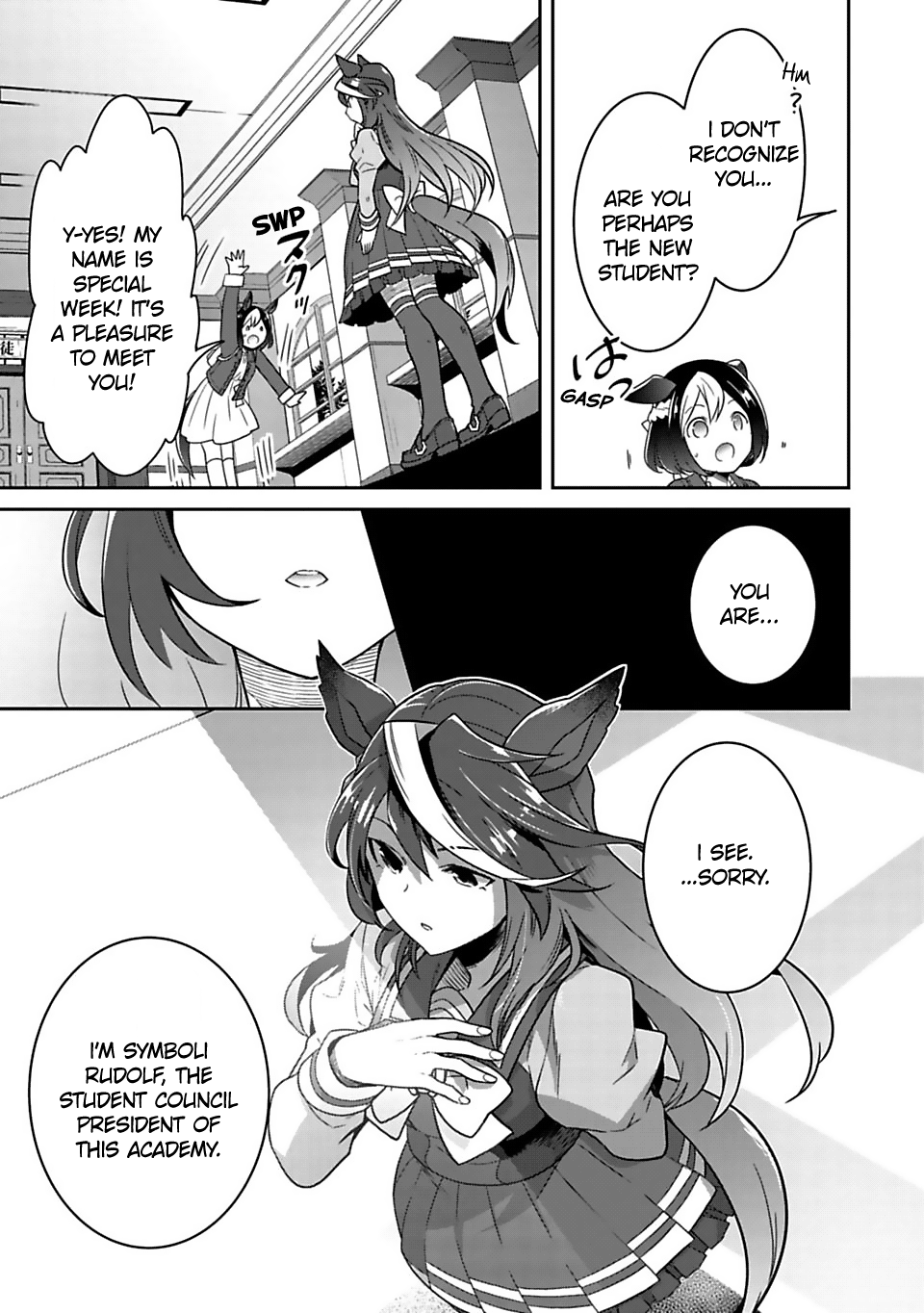 Starting Gate -Horsegirl Pretty Derby- Chapter 2 page 9 - Chapter 2: Special Today! #02