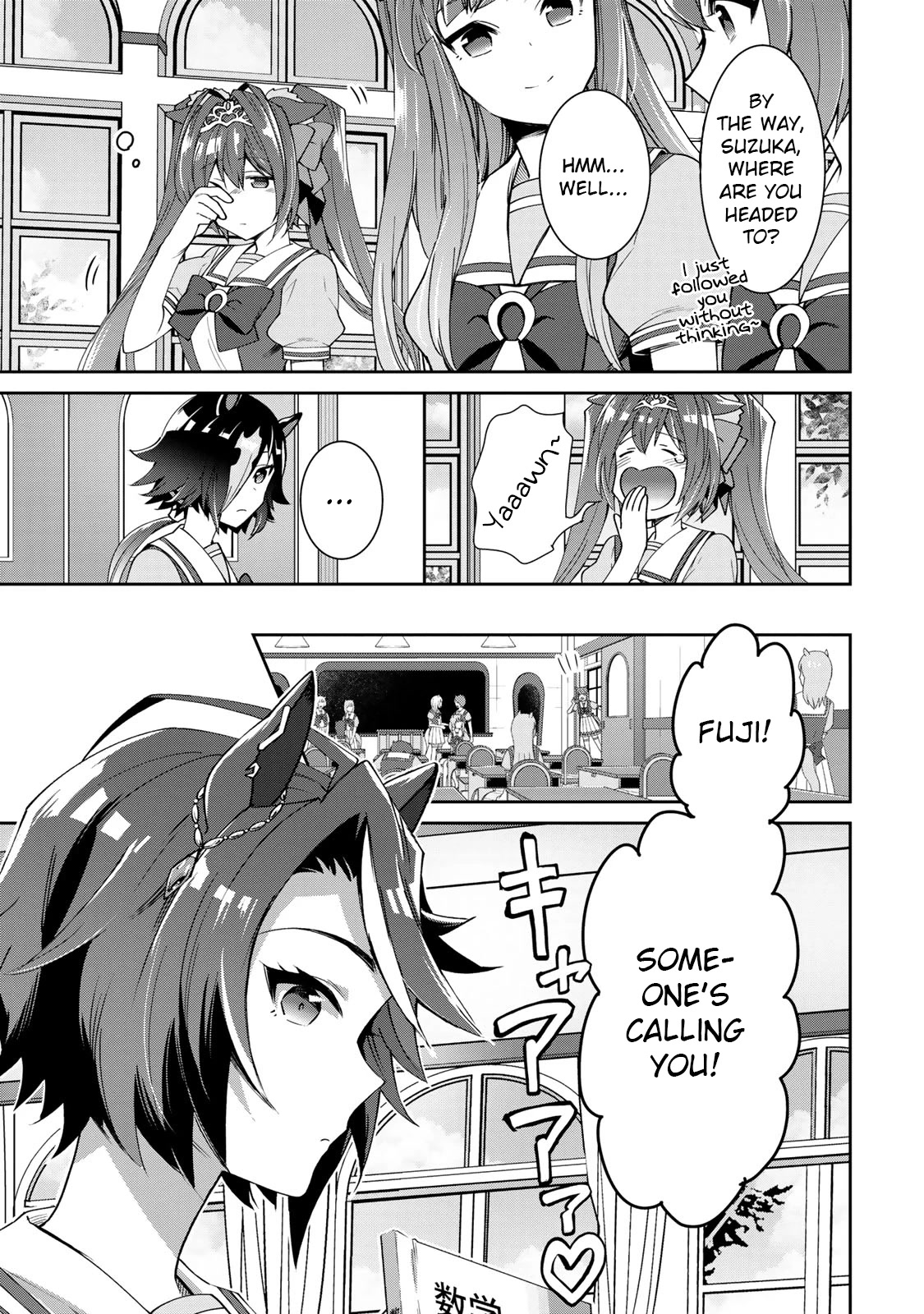 Starting Gate -Horsegirl Pretty Derby- Chapter 22 page 5 - Chapter 22: Vodka and Scarlet #1