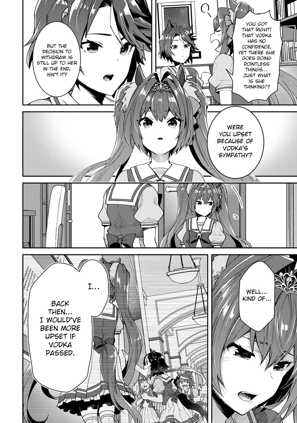 Starting Gate -Horsegirl Pretty Derby- Chapter 25 page 6 - Chapter 25: Vodka and Scarlet #4