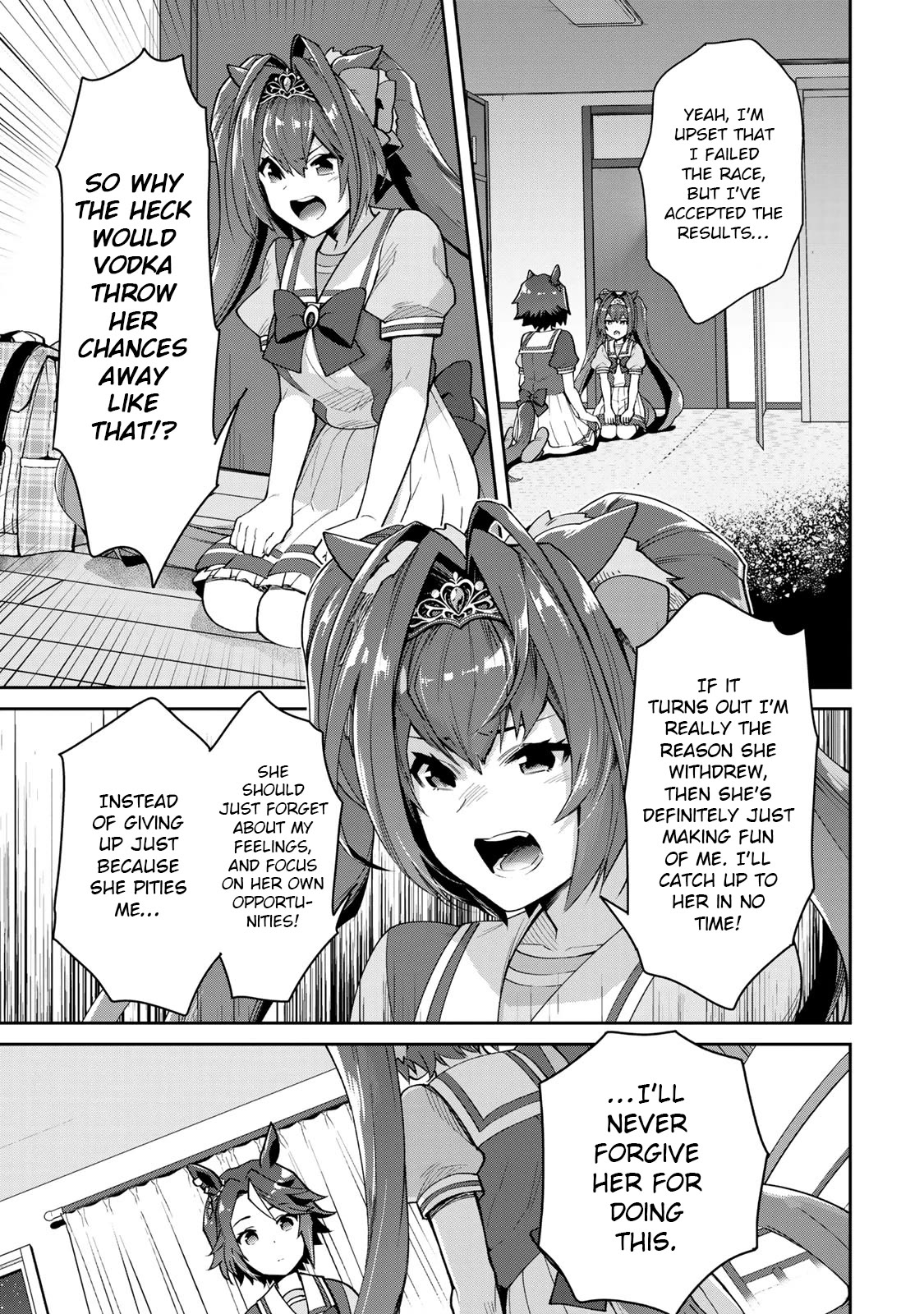 Starting Gate -Horsegirl Pretty Derby- Chapter 25 page 9 - Chapter 25: Vodka and Scarlet #4