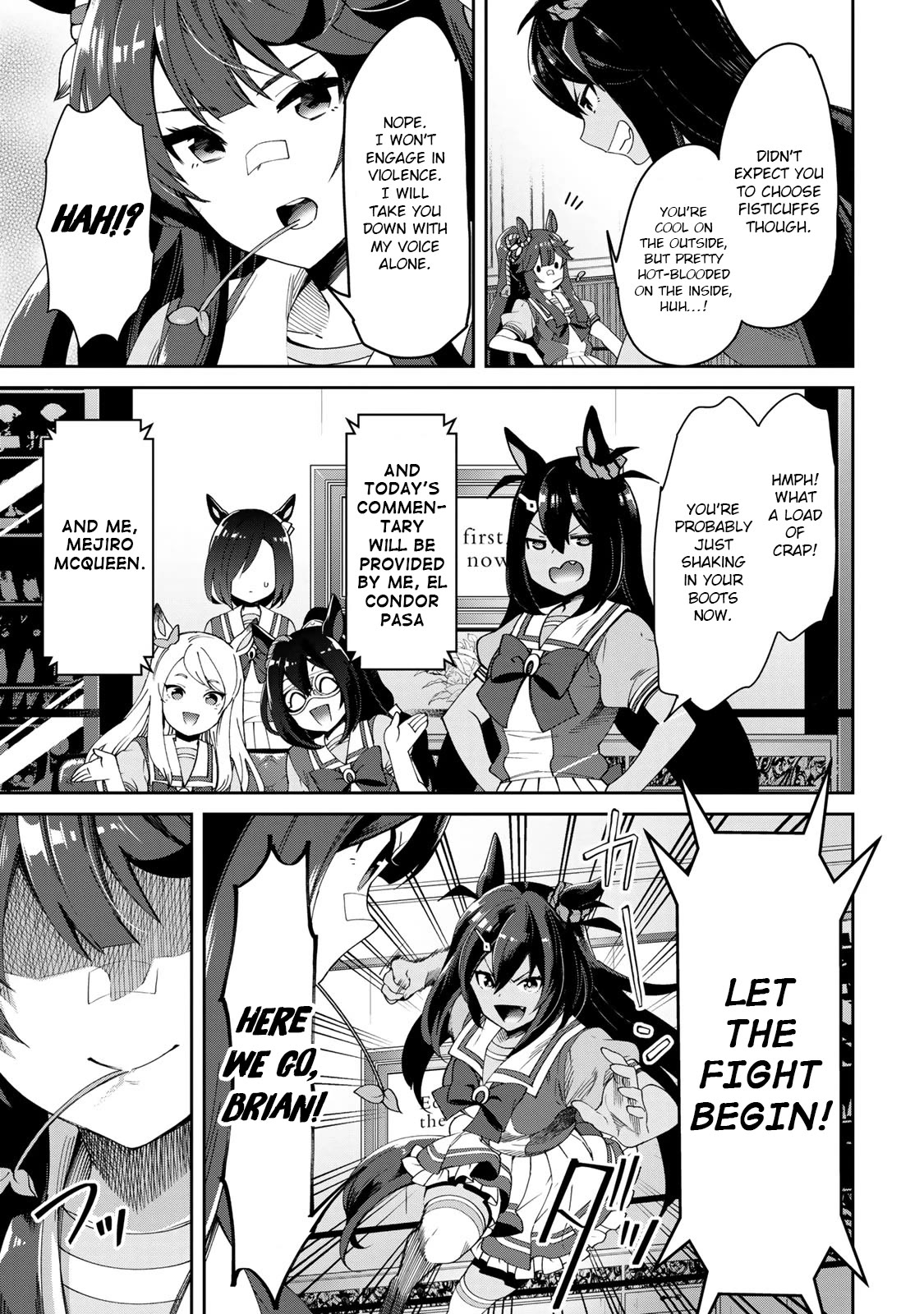 Starting Gate -Horsegirl Pretty Derby- Chapter 26.5 page 3 - Chapter 26.5: Hishi Amazon Special