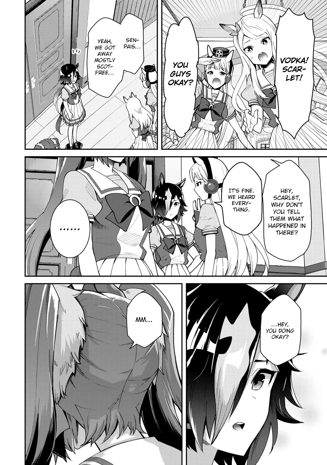 Starting Gate -Horsegirl Pretty Derby- Chapter 26 page 14 - Chapter 26: Vodka and Scarlet #5