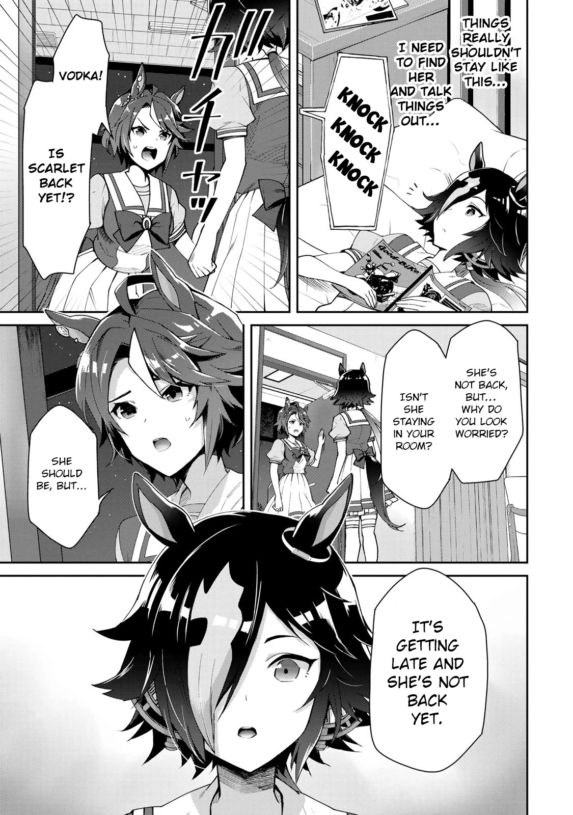 Starting Gate -Horsegirl Pretty Derby- Chapter 26 page 19 - Chapter 26: Vodka and Scarlet #5