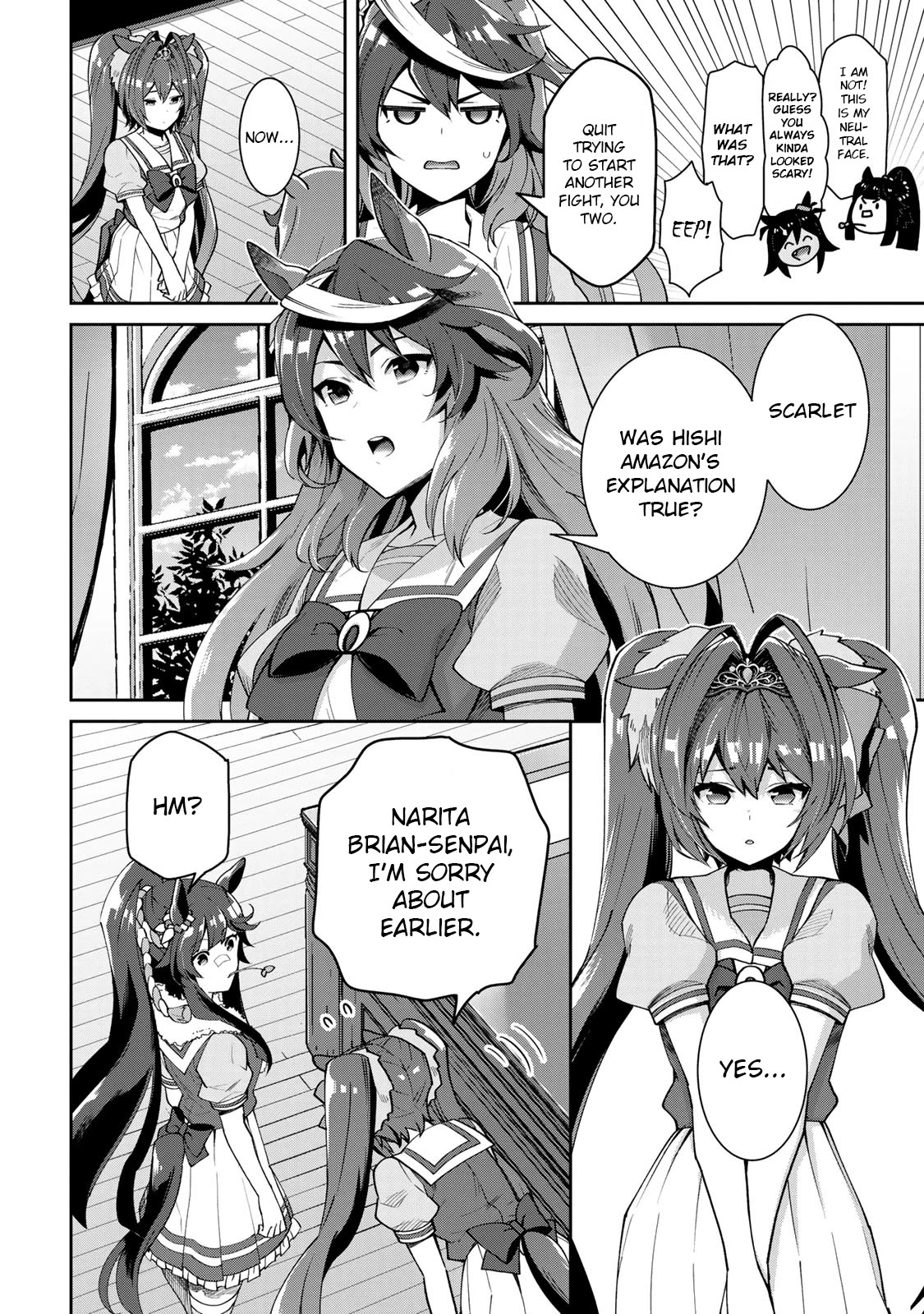 Starting Gate -Horsegirl Pretty Derby- Chapter 26 page 6 - Chapter 26: Vodka and Scarlet #5