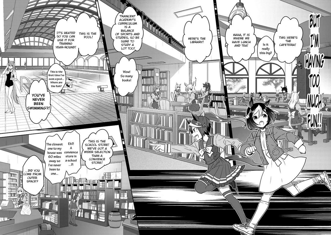 Starting Gate -Horsegirl Pretty Derby- Chapter 3 page 2 - Chapter 3: Special Today! 3