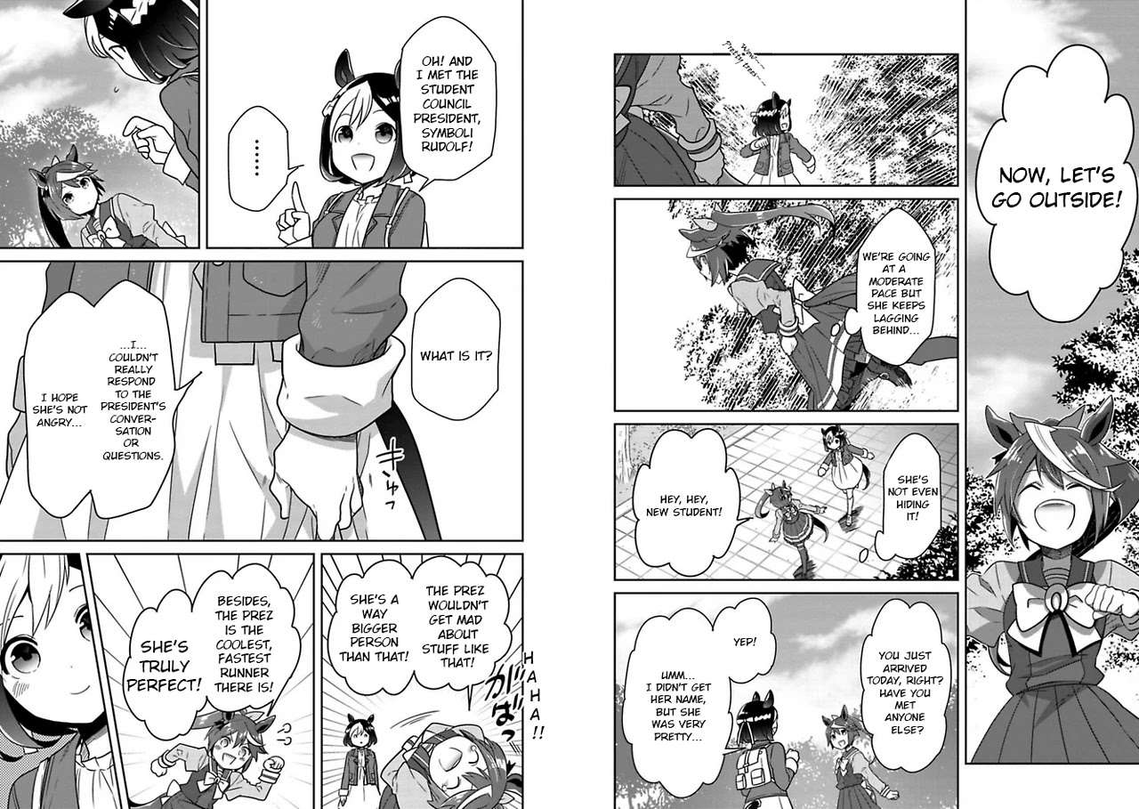 Starting Gate -Horsegirl Pretty Derby- Chapter 3 page 3 - Chapter 3: Special Today! 3