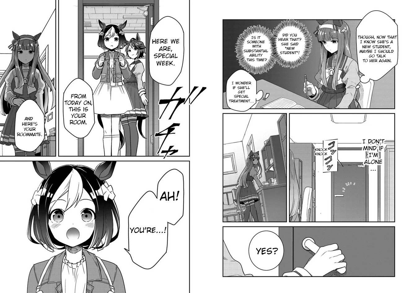 Starting Gate -Horsegirl Pretty Derby- Chapter 3 page 8 - Chapter 3: Special Today! 3
