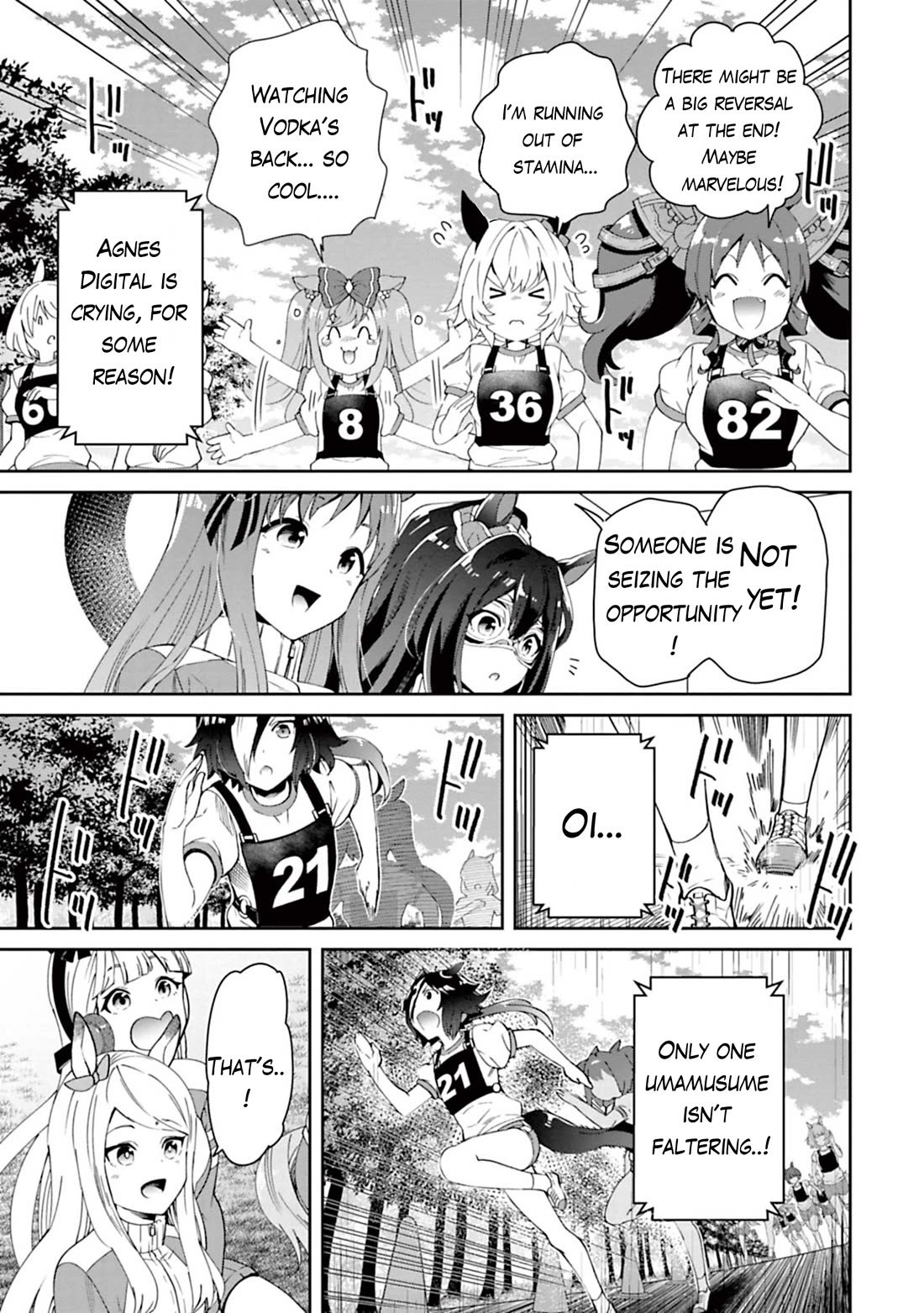 Starting Gate -Horsegirl Pretty Derby- Chapter 30 page 9 - Chapter 30: Vodka and Scarlet #9