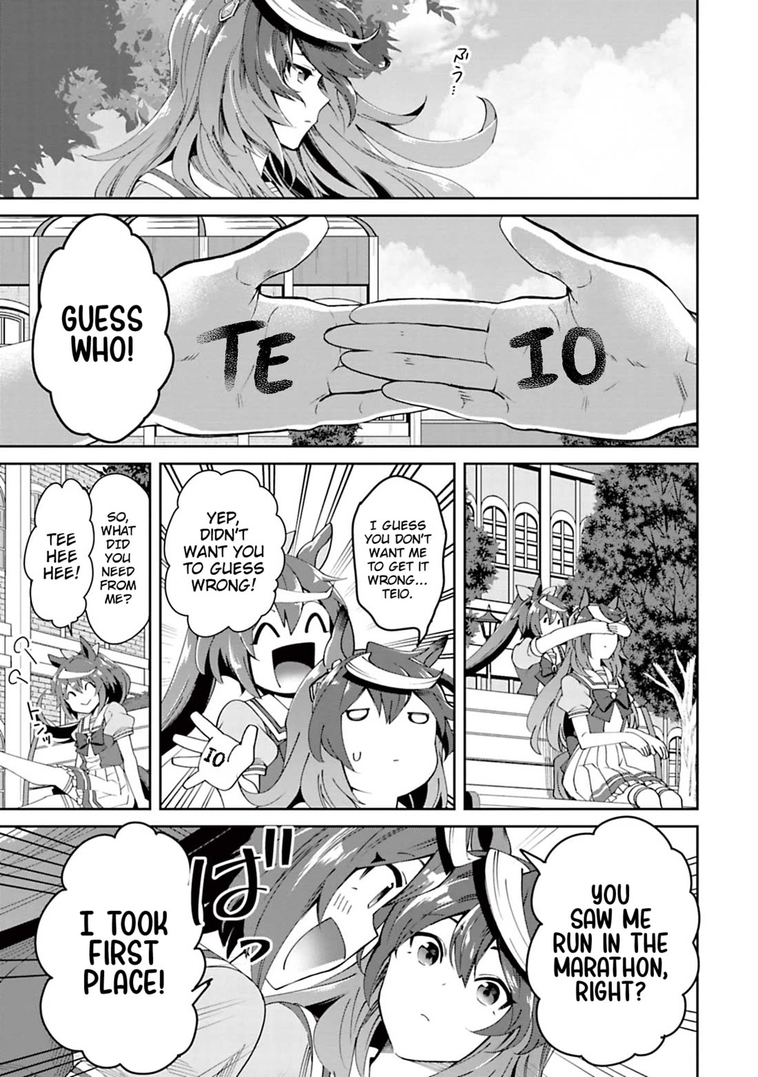 Starting Gate -Horsegirl Pretty Derby- Chapter 32 page 10 - Chapter 32: Tokai Teio #1