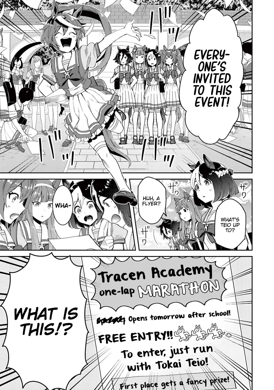Starting Gate -Horsegirl Pretty Derby- Chapter 32 page 14 - Chapter 32: Tokai Teio #1