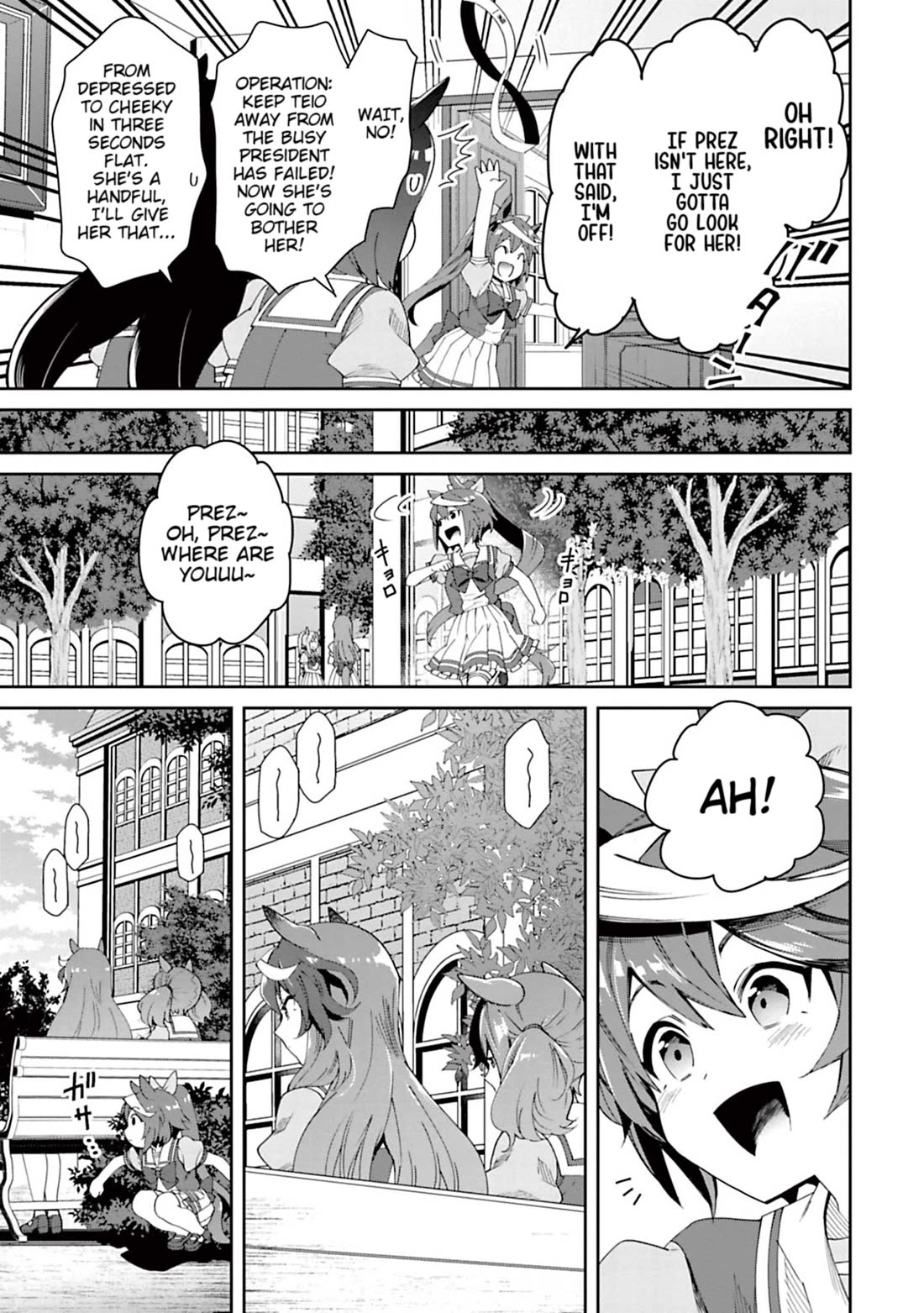 Starting Gate -Horsegirl Pretty Derby- Chapter 32 page 8 - Chapter 32: Tokai Teio #1