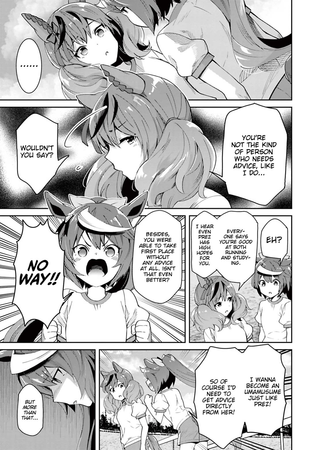 Starting Gate -Horsegirl Pretty Derby- Chapter 33 page 5 - Chapter 33: Tokai Teio #2