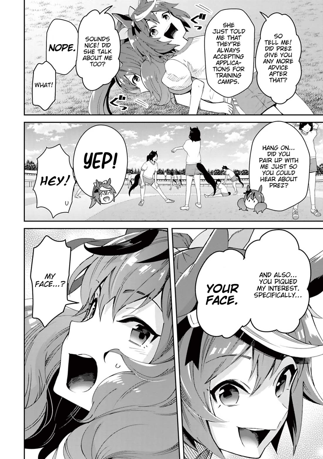 Starting Gate -Horsegirl Pretty Derby- Chapter 33 page 8 - Chapter 33: Tokai Teio #2