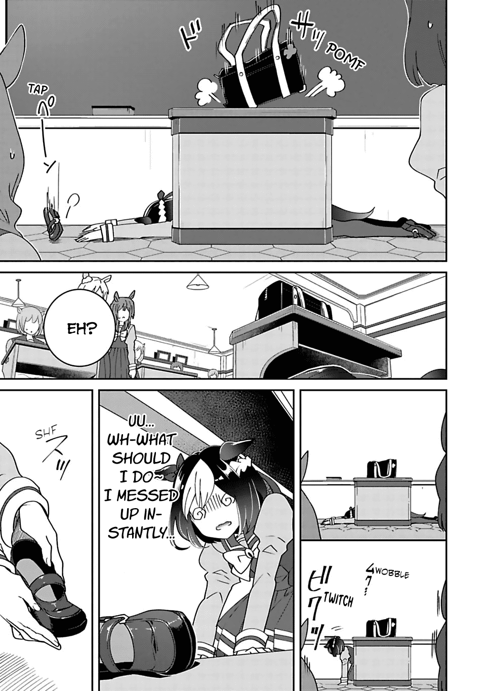 Starting Gate -Horsegirl Pretty Derby- Chapter 4 page 11 - Chapter 4: Distance Between the Two #01