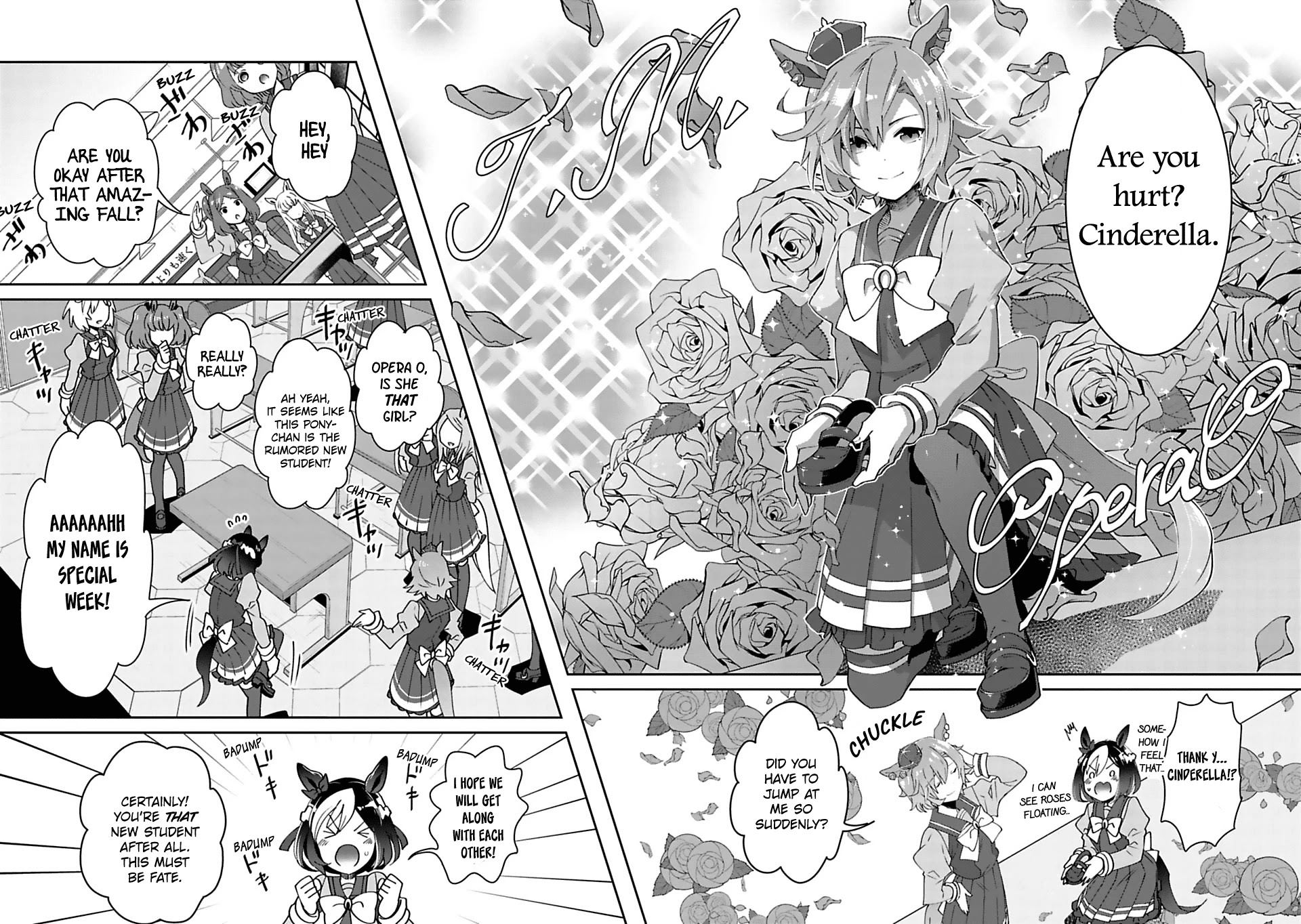 Starting Gate -Horsegirl Pretty Derby- Chapter 4 page 12 - Chapter 4: Distance Between the Two #01