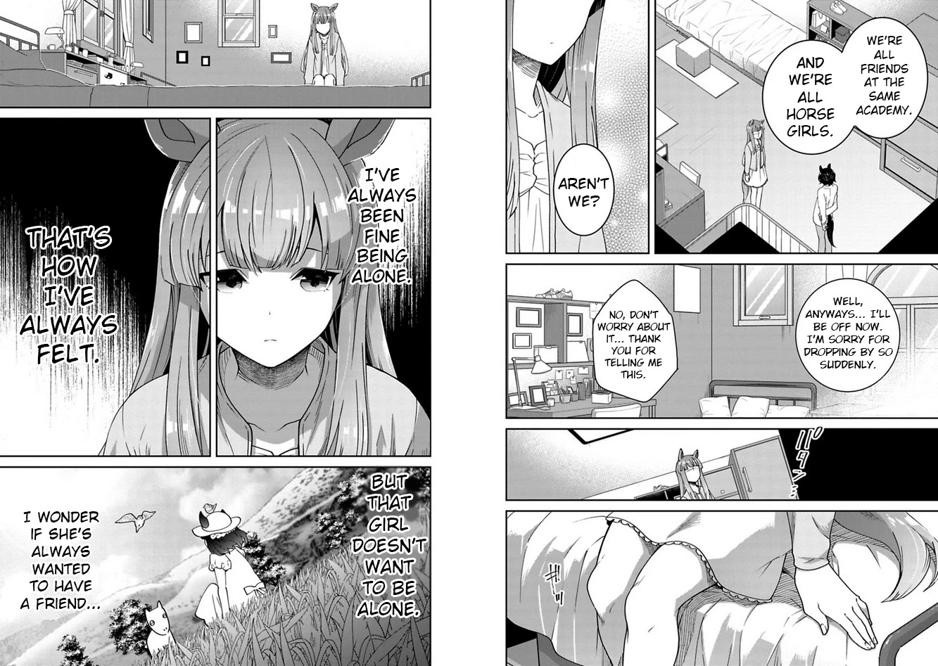 Starting Gate -Horsegirl Pretty Derby- Chapter 5 page 10 - Chapter 5: The Distance Between Two People 2