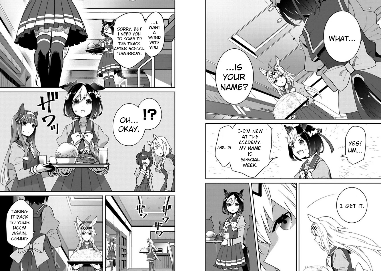 Starting Gate -Horsegirl Pretty Derby- Chapter 5 page 2 - Chapter 5: The Distance Between Two People 2