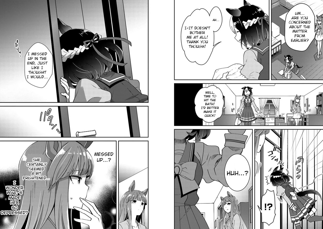 Starting Gate -Horsegirl Pretty Derby- Chapter 5 page 6 - Chapter 5: The Distance Between Two People 2