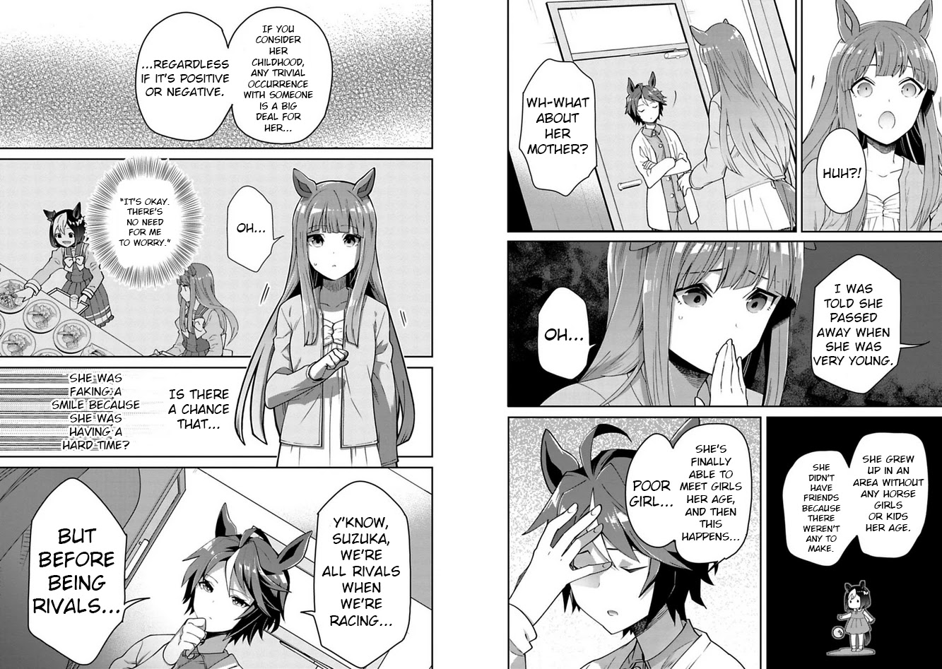 Starting Gate -Horsegirl Pretty Derby- Chapter 5 page 9 - Chapter 5: The Distance Between Two People 2