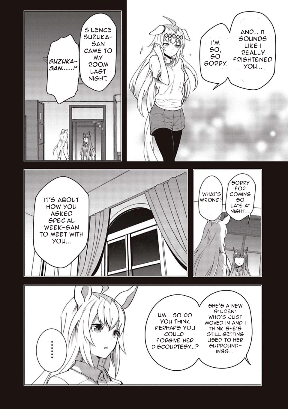 Starting Gate -Horsegirl Pretty Derby- Chapter 6 page 11 - Chapter 6: The Distance Between Two People 3