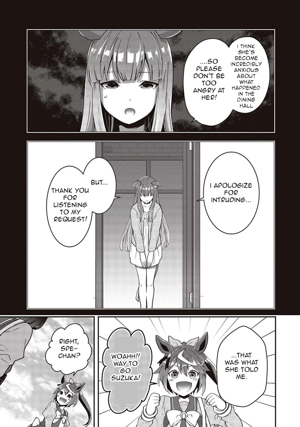 Starting Gate -Horsegirl Pretty Derby- Chapter 6 page 12 - Chapter 6: The Distance Between Two People 3