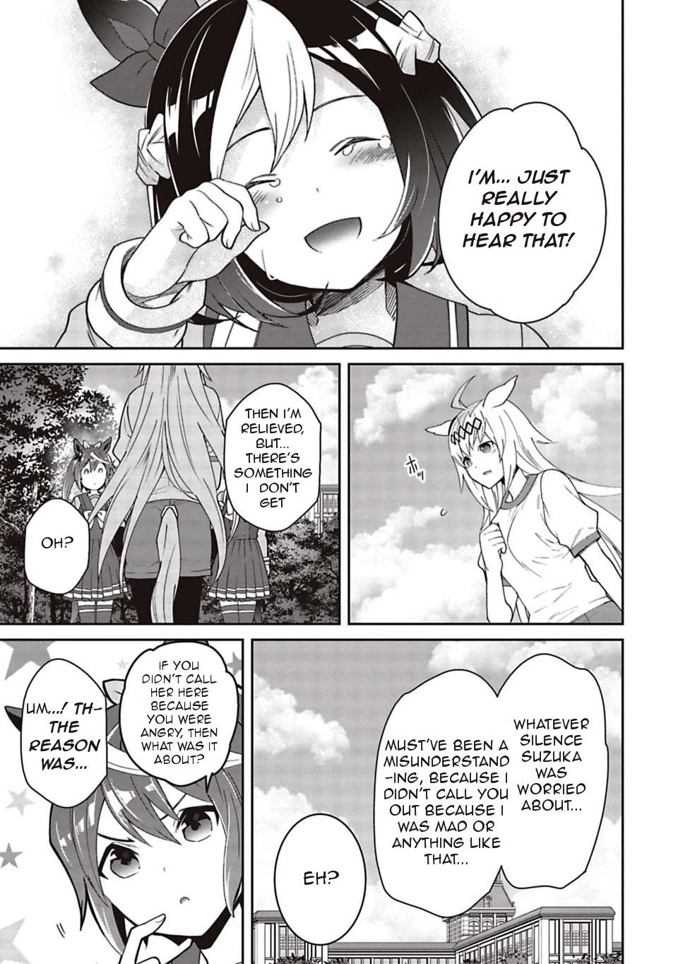 Starting Gate -Horsegirl Pretty Derby- Chapter 6 page 14 - Chapter 6: The Distance Between Two People 3
