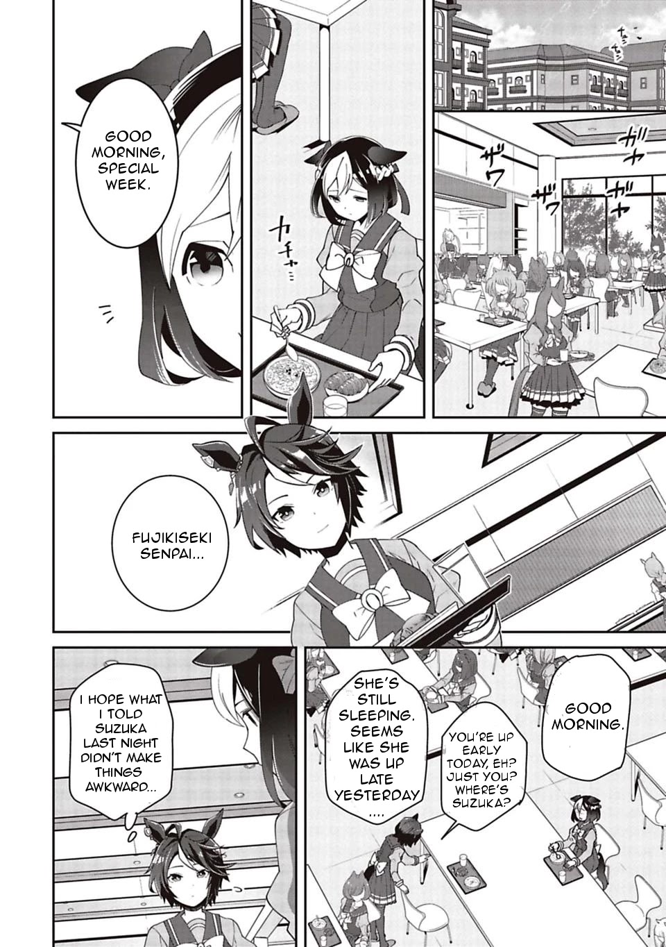Starting Gate -Horsegirl Pretty Derby- Chapter 6 page 2 - Chapter 6: The Distance Between Two People 3