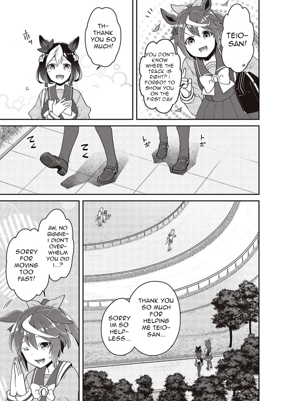 Starting Gate -Horsegirl Pretty Derby- Chapter 6 page 5 - Chapter 6: The Distance Between Two People 3