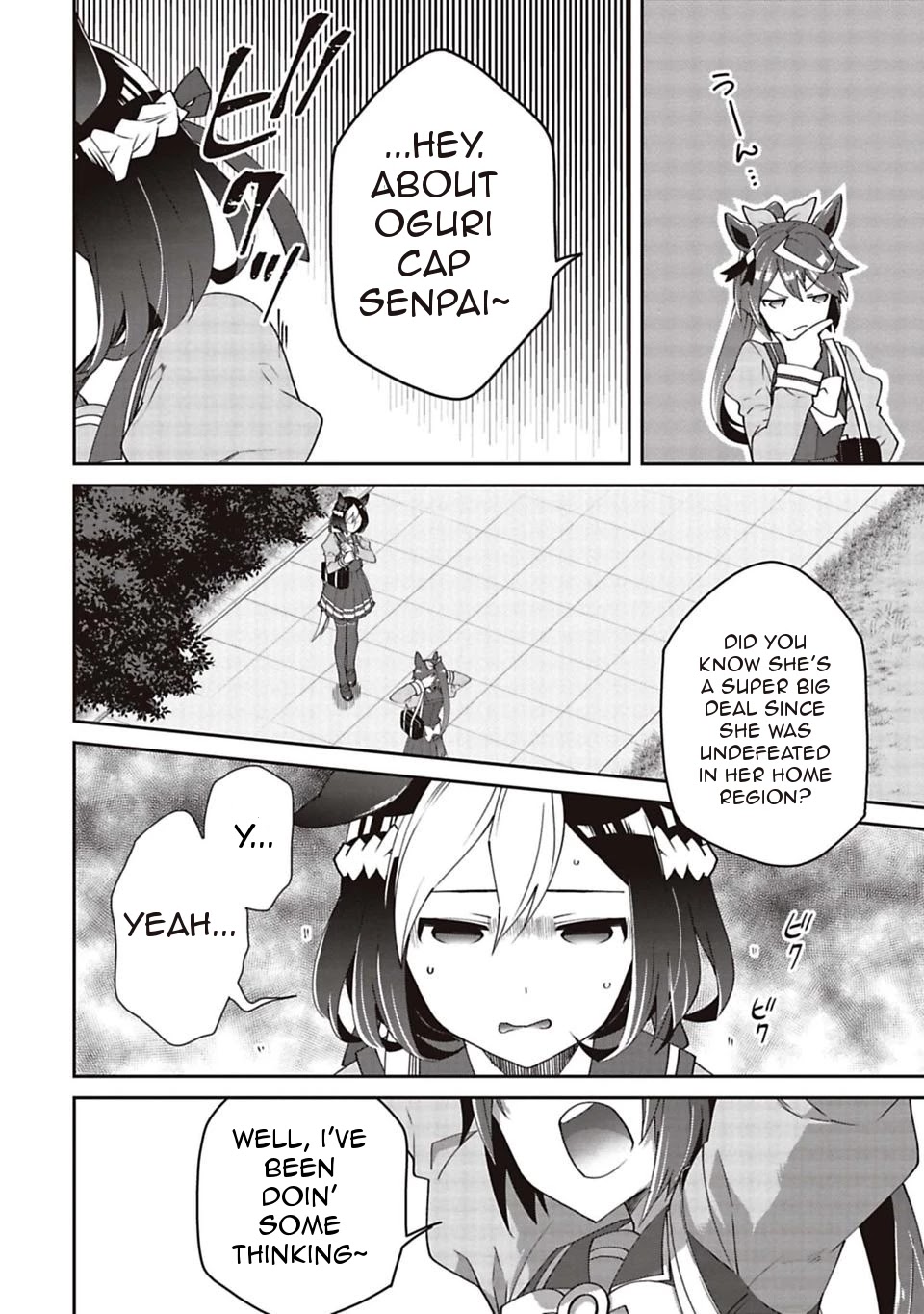 Starting Gate -Horsegirl Pretty Derby- Chapter 6 page 6 - Chapter 6: The Distance Between Two People 3