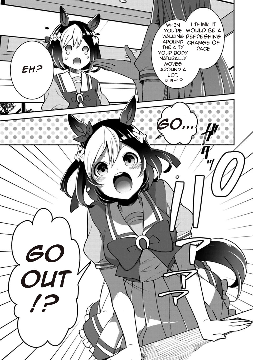 Starting Gate -Horsegirl Pretty Derby- Chapter 7 page 13 - Chapter 7: Rivals 1