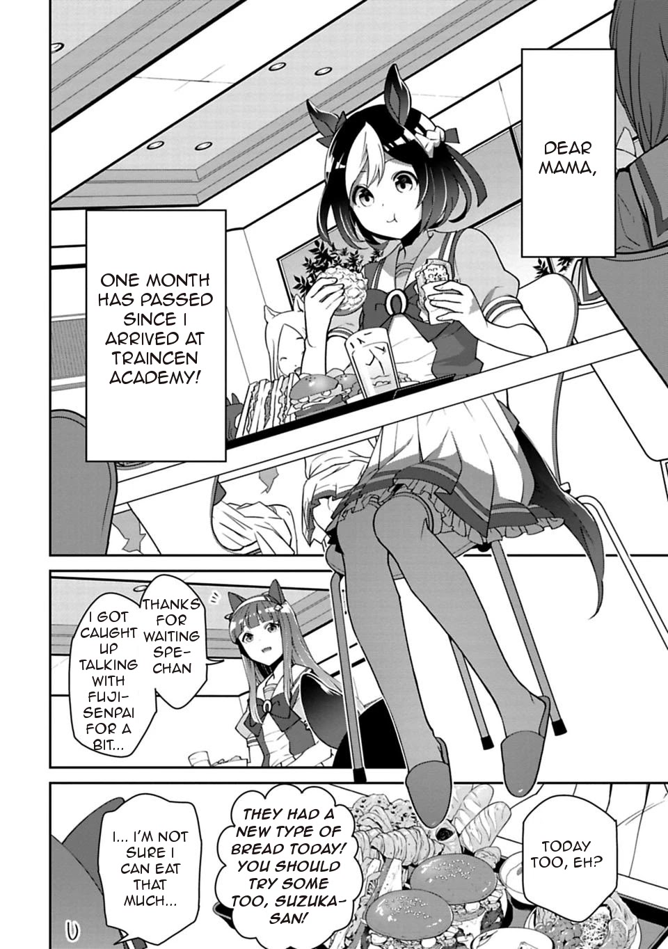 Starting Gate -Horsegirl Pretty Derby- Chapter 7 page 2 - Chapter 7: Rivals 1