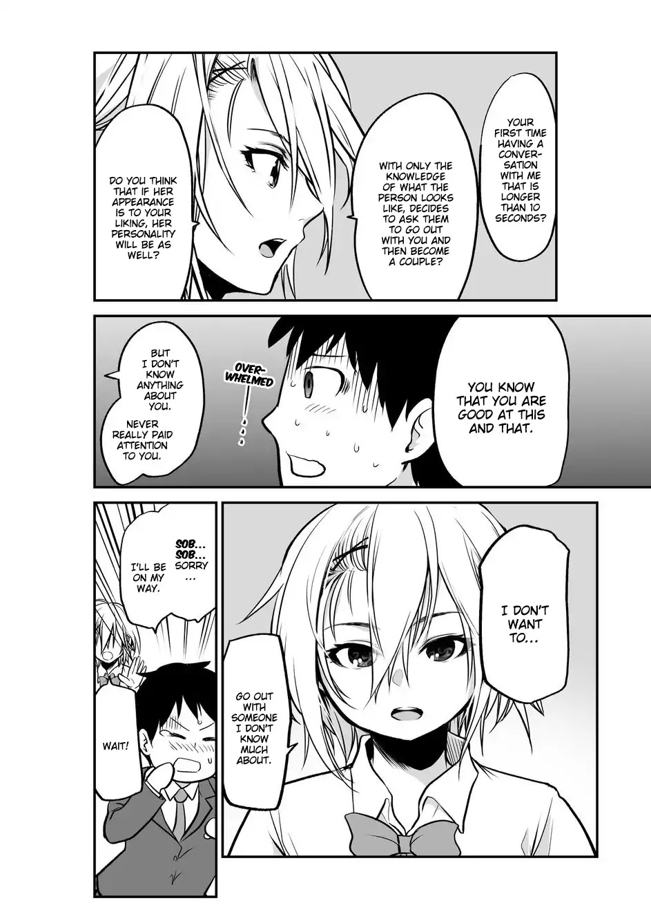 Starting Out As Friends With A Yankee Girl Chapter 1 page 5 - Chapter 1: The boy who confessed to Yankee JK