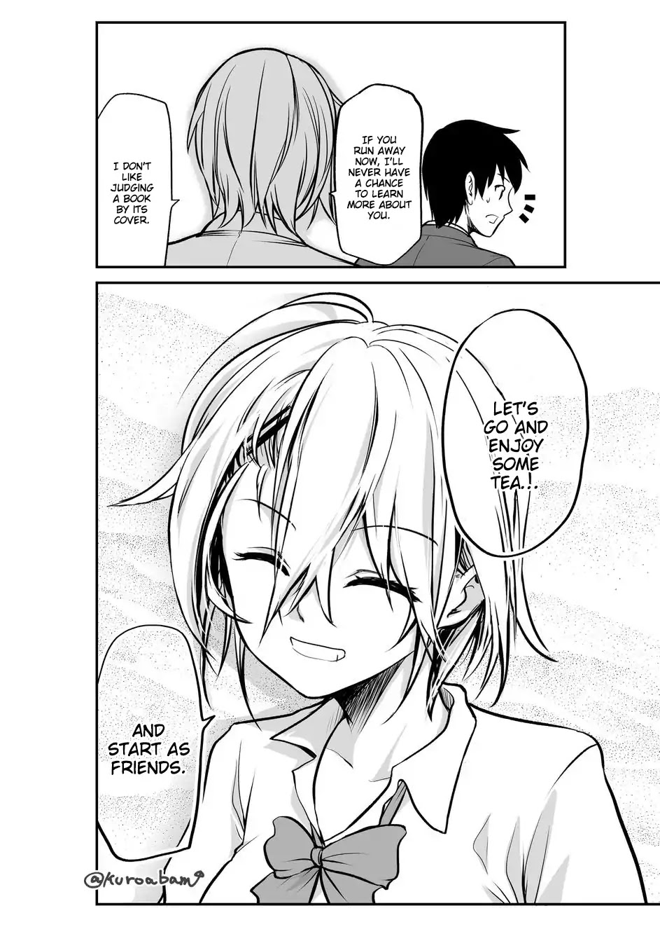 Starting Out As Friends With A Yankee Girl Chapter 1 page 6 - Chapter 1: The boy who confessed to Yankee JK