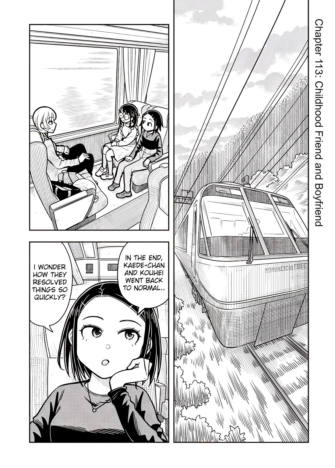 Starting Today She's My Childhood Friend Chapter 113 page 1 - Chapter 113: Childhood Friend and Boyfriend