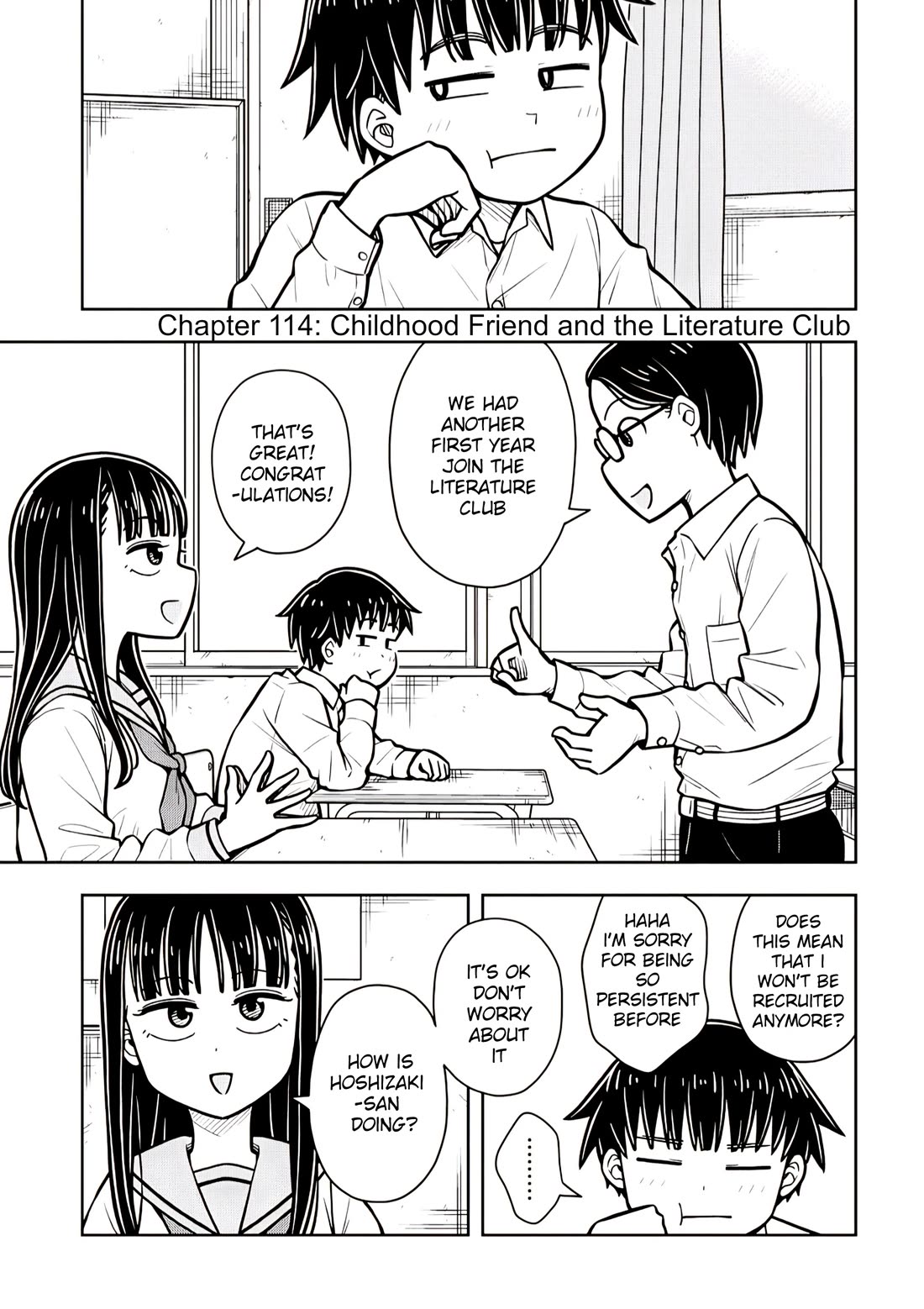 Starting Today She's My Childhood Friend Chapter 114 page 1 - Chapter 114: Childhood Friend and the Literature Club
