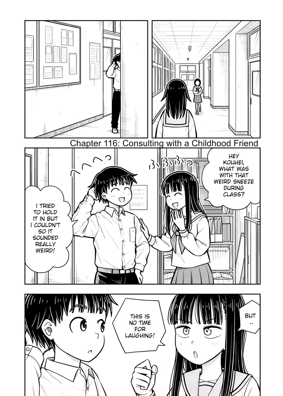 Starting Today She's My Childhood Friend Chapter 116 page 1 - Chapter 116: Consulting with a Childhood Friend