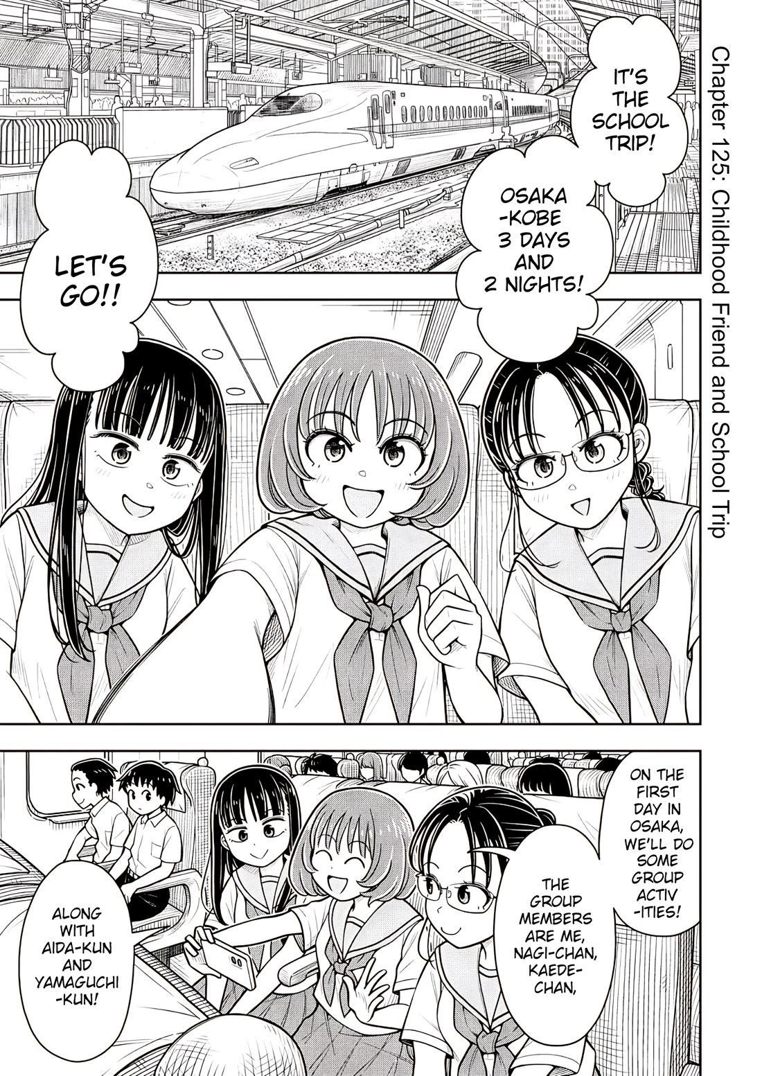 Starting Today She's My Childhood Friend Chapter 125 page 1 - Chapter 125: Childhood Friend and School Trip