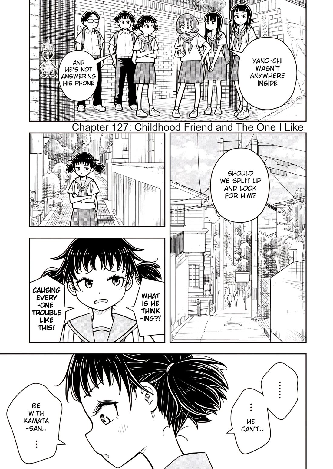 Starting Today She's My Childhood Friend Chapter 127 page 1 - Chapter 127: Childhood Friend and The One I Like
