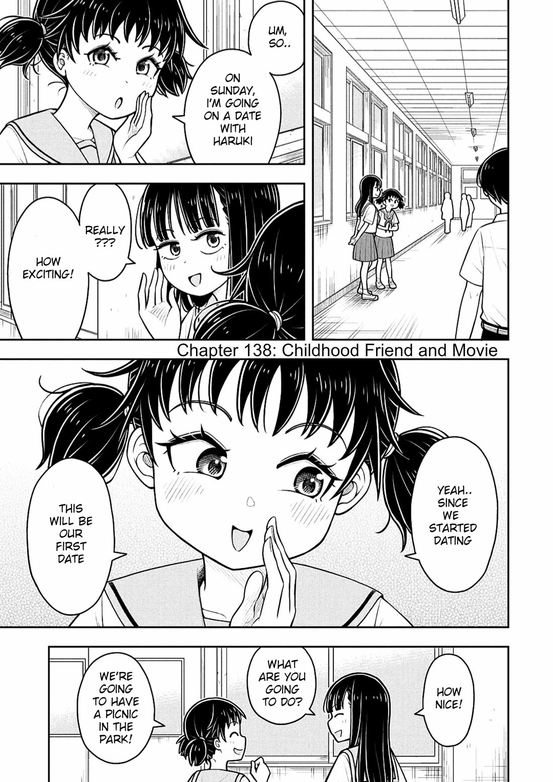 Starting Today She's My Childhood Friend Chapter 138 page 1 - Chapter 138: Childhood Friend and Movie